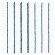 GEORGIA STRIPE DEEP TEAL DUVET COVER