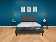 Hard Foam Mattress 8 inch - main view, high-density firm support mattress
