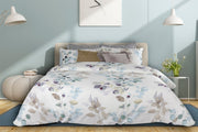 Medora Duvet Cover Set – Soft Printed Cotton Sateen, 300 TC
