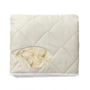 Washable Wool Fitted Mattress Pad By Natura