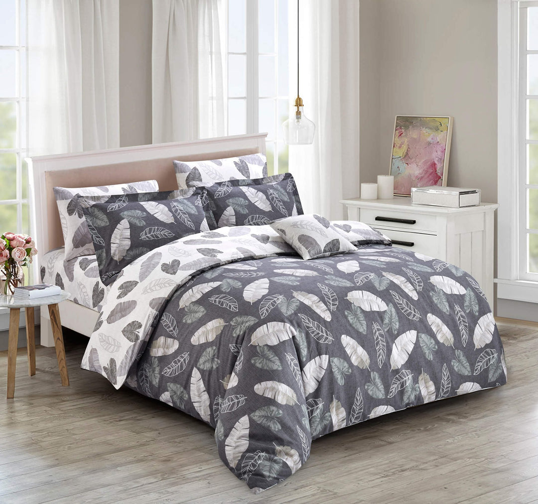 Nature Cotton Duvet Cover Set – Soft & Breathable, 220 TC