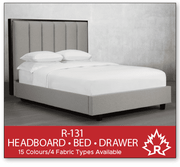 Rosemount Platform Bed R131 - Modern Low Profile Bed Frame