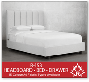 Rosemount Platform Bed R153 - Modern Low Profile Bed Frame