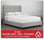 Rosemount Platform Bed R161 - Modern Low Profile Bed Frame