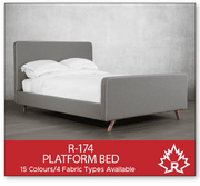 Rosemount Platform Bed R174 - Modern Low Profile Bed Frame