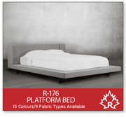Rosemount Platform Bed R176 - Modern Bedroom Furniture