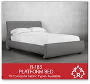 Rosemount Platform Bed R183 - Modern Low Profile Bed Frame