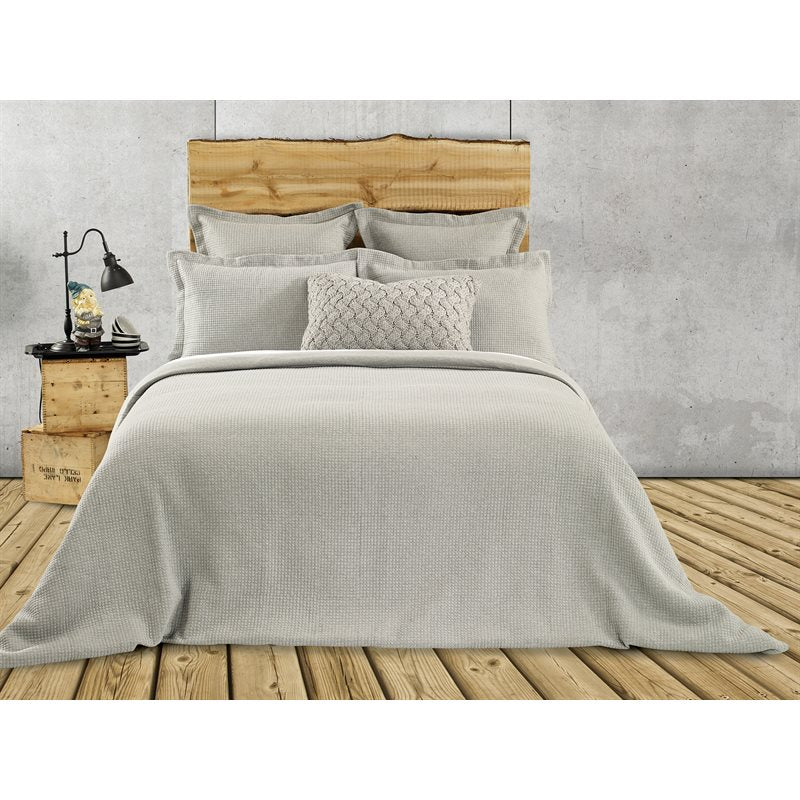 RUSTIC  JERSEY QUILTED DUVET COVER