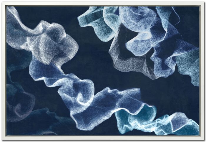 Mystical Folds in Blue Light II