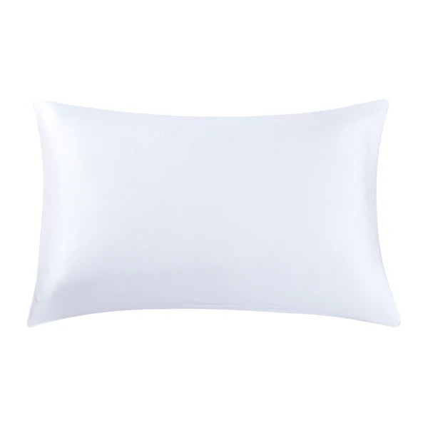 Silk Pillowcase - 100% silk charmeuse with a 19 momme weight PURE WHITE