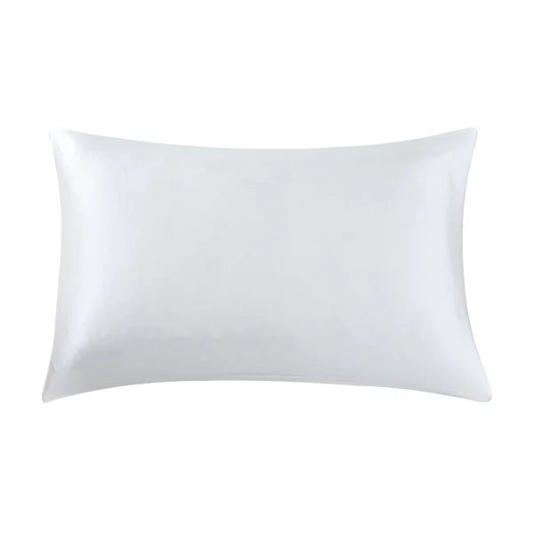 Silk Pillowcase - 100% silk charmeuse with a 19 momme weight WARM WHITE