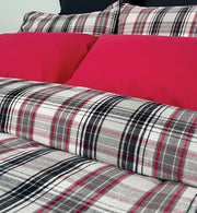 Spencer Flannel Cotton Duvet Cover Set – Soft & Warm