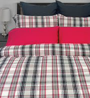 Spencer Flannel Cotton Duvet Cover Set – Soft & Warm