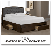 T2376 Platform Bed – No Box Spring Required