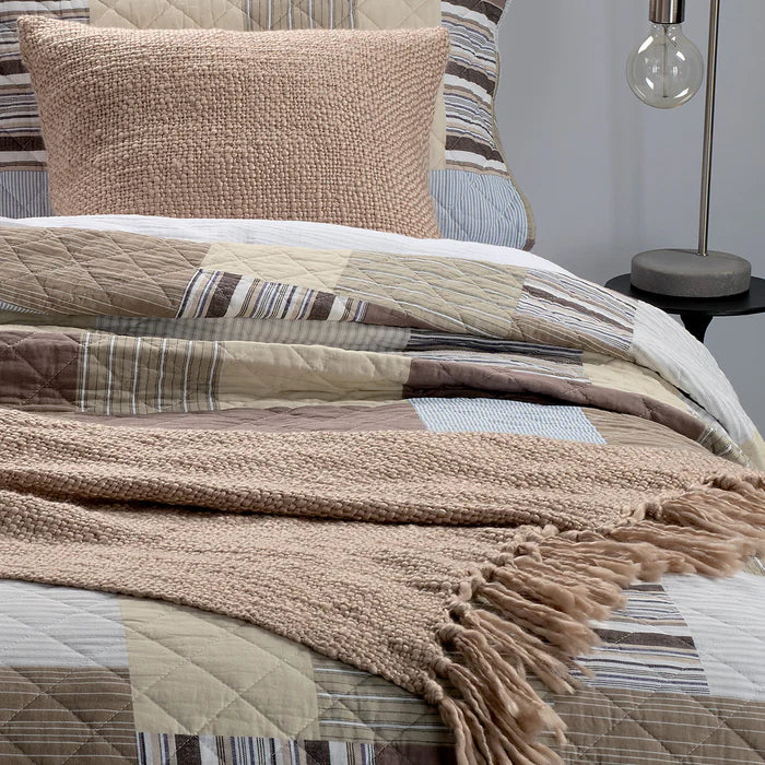 Teriyaki Printed Patchwork Quilt – 100% Cotton Shell