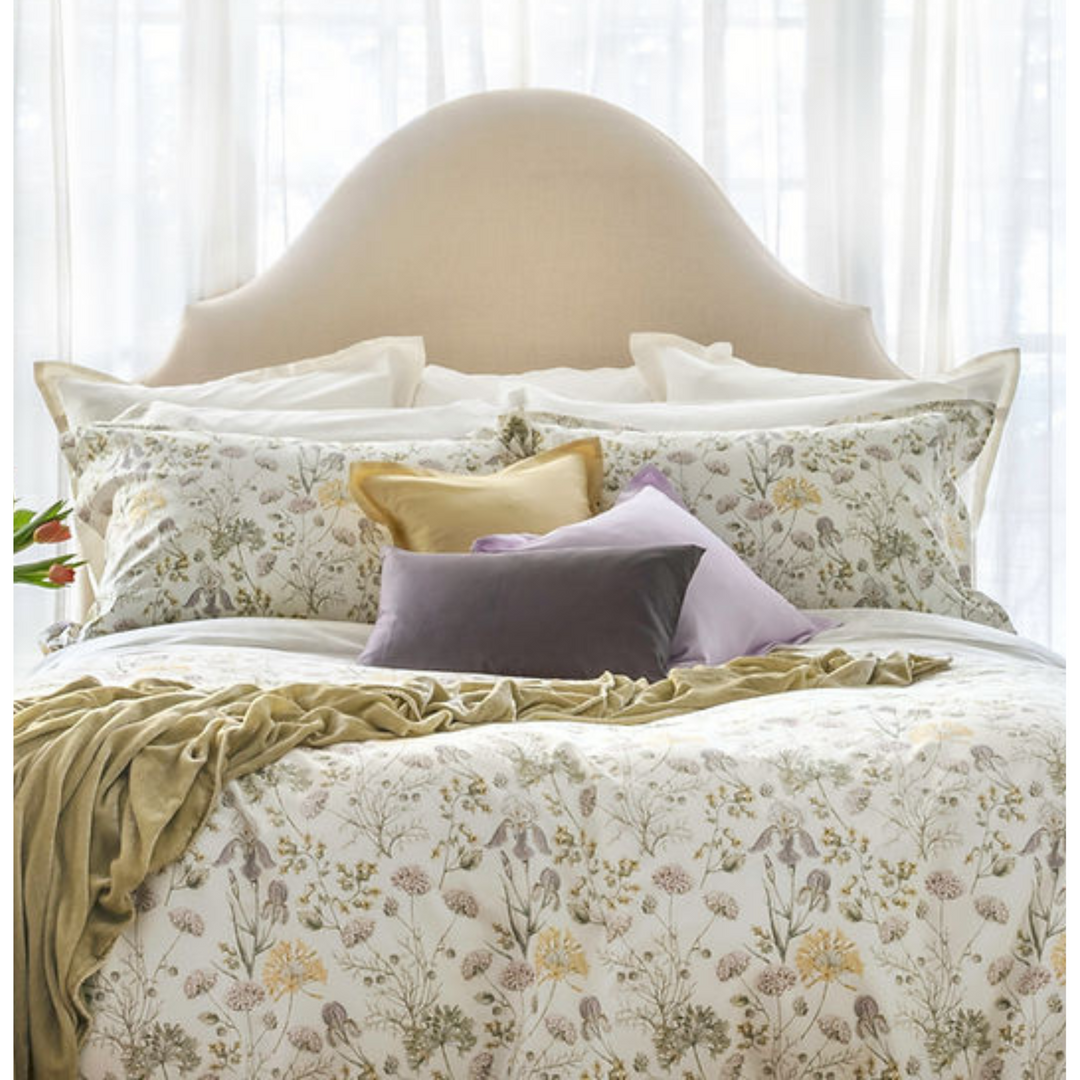 Mirabel Printed Sateen Duvet Cover – 100% Long-Staple Cotton | St Genève