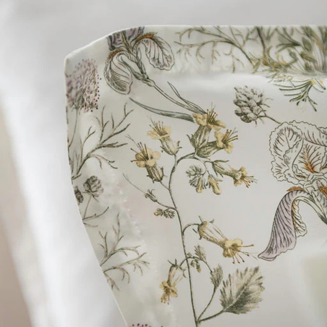 Mirabel Printed Sateen Duvet Cover – 100% Long-Staple Cotton | St Genève