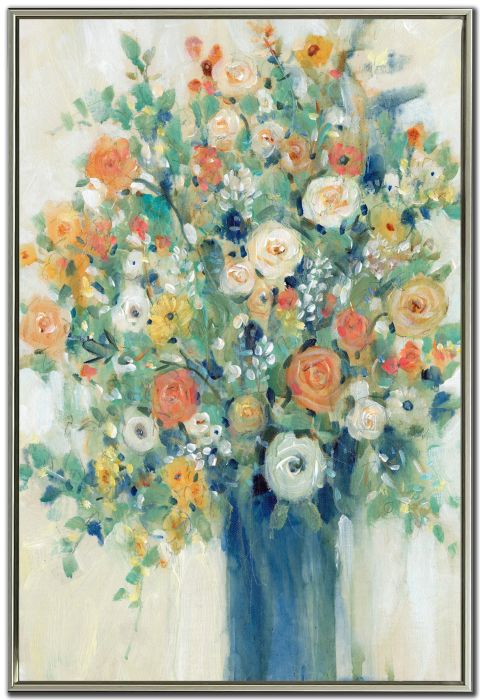 VASE OF SPRING FLOWERS