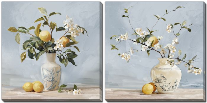 LEMON BLOSSOM SET OF 2