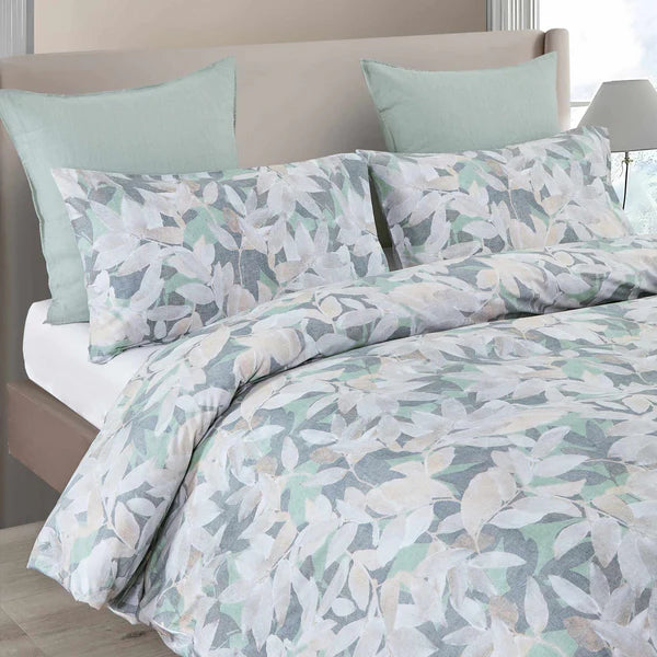 Arden Duvet Cover Reverse Side – Soft Cotton Sateen Finish, Smooth & Lustrous Texture