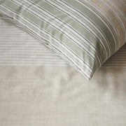 Arugula Striped Duvet Cover Set – 100% Cotton