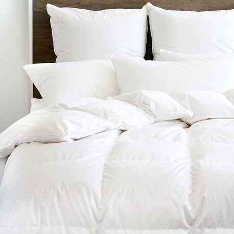 St. Moritz Duvet ◦ Canadian Hutterite White Goose Down 800+ Loft  BY CUDDLE DOWN