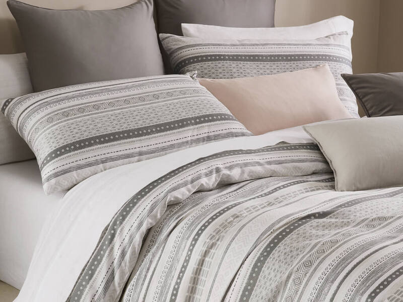 "Blake Duvet Cover Set – 100% Combed Cotton 300 Thread Count in [colour]"