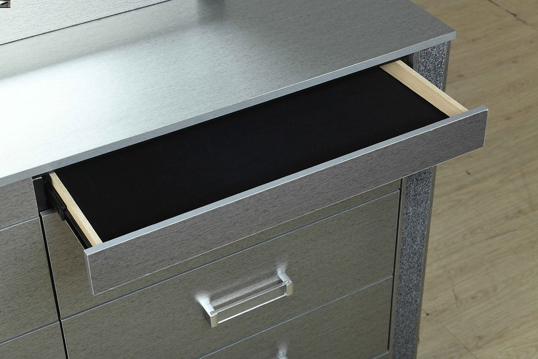 Logan-Silver D/M  Dresser