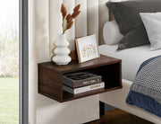 IF-5561 Platform Bed – Includes Mattress Support, Cream Velvet Queen/King