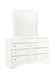 Pompei (White) D/M Dresser