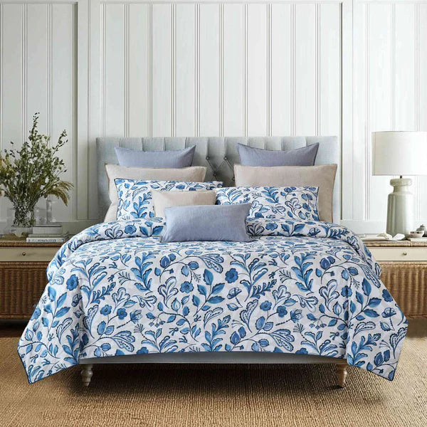 Canopy Duvet Cover Set 300 thread count combed cotton