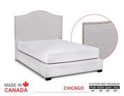 Chicago Bed - Customizable Upholstered Bed Frame