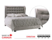 Christian Bed - Customizable Upholstered Bed Frame