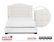 Christina Bed - Customizable Upholstered Bed