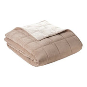 Corduroy Solid Taupe Quilt – 100% Polyester