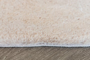 Faux Rabbit Fur Beige - Rectangle FRF-44BGE