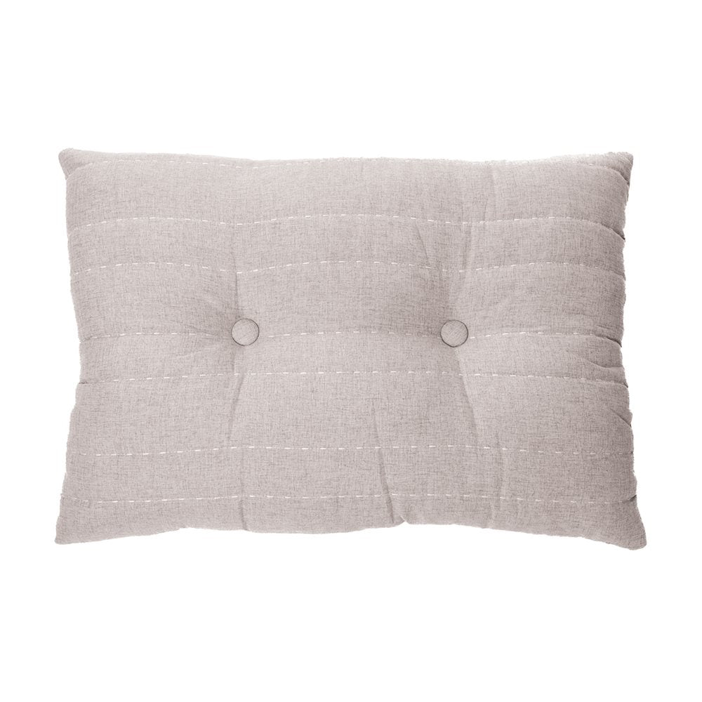 Dumpling natural stitched quilt