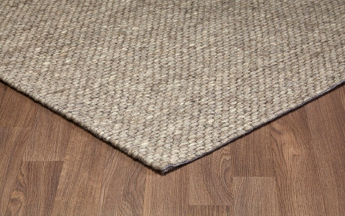 Chinook Handmade Wool Grey Rug CHIN-03-GREY