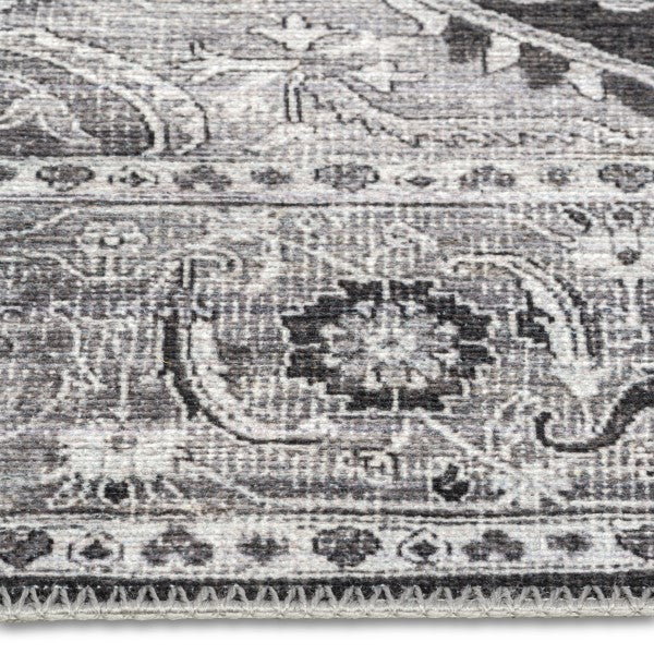 Aura Washable Spill Proof Red Multi Area Rug AUR-1478