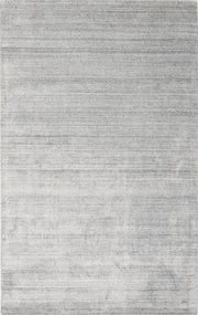 Luxe Hand Loomed Wool Viscose Silver Rug - Premium Area Rug LUX-1450BSIL