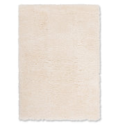 Flokati Polyester Powerloom Shag Rug FLO-IVORY 8'X10'