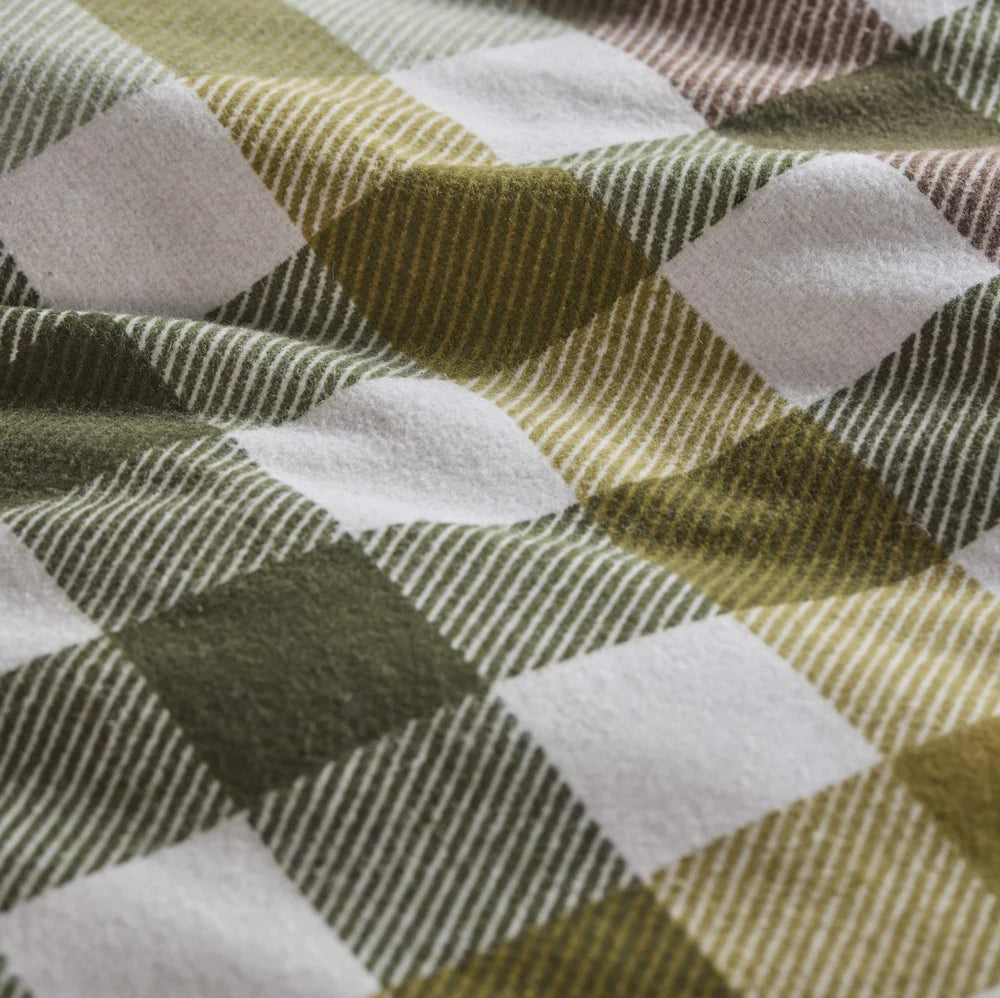 Freya Plaid Duvet Cover Set – 100% Cotton Flannel