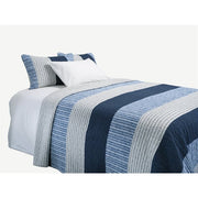 Guillaume Striped Quilt Set – 100% Cotton Outer Shell