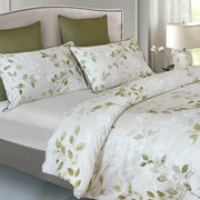 Laurel Duvet Cover Set 300 thread count combed cotton