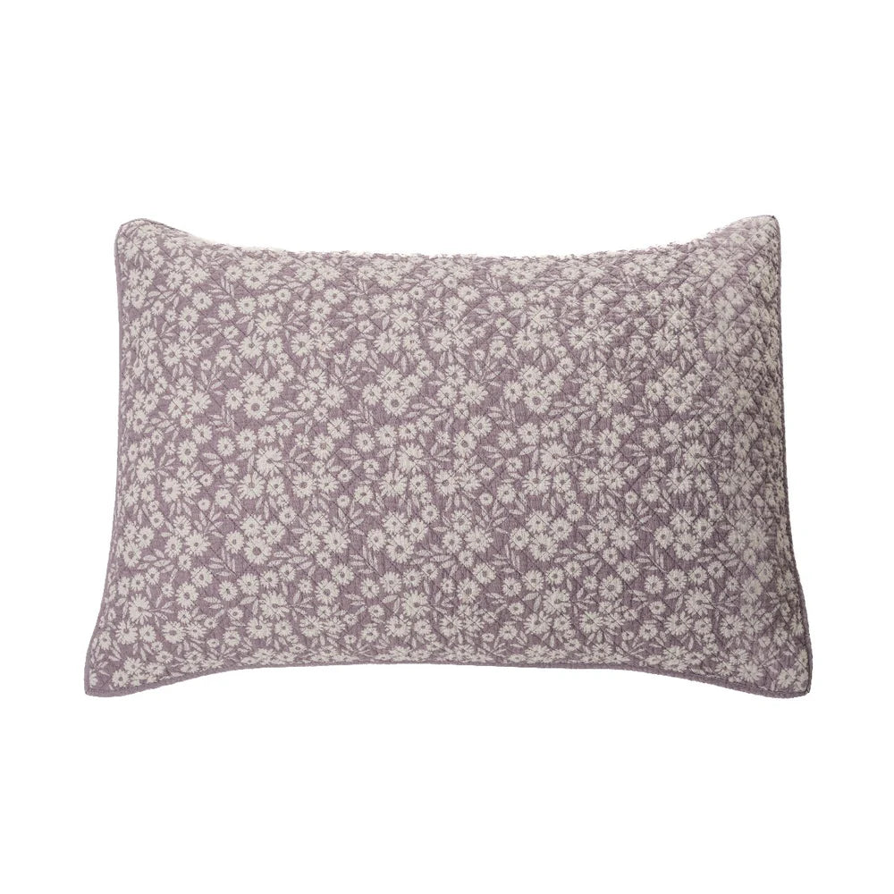 Maggie lavender pillow sham – 100% cotton, sold separately