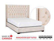 Manchester Bed - Customizable Upholstered Bed Frame