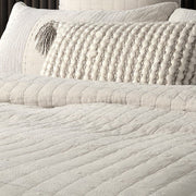 Moss Natural Toned Coverlet – 100% Stonewashed Cotton