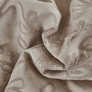 Fabric image: Close-up of Matrice Dune cotton jacquard fabric