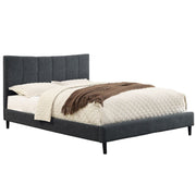 Rimo Grey Platform Bed – No Box Spring Required