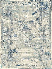 Heirloom Transitional blue beige rug HEI-1516
